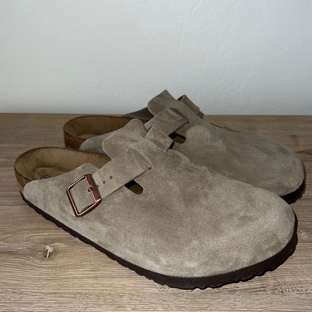 Birkenstock Boston Suede Clog